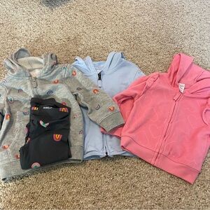 Colorful Kids Hoodie Set